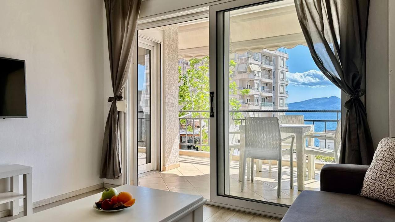 Morina Sea View Apartment Sarandë Exterior foto